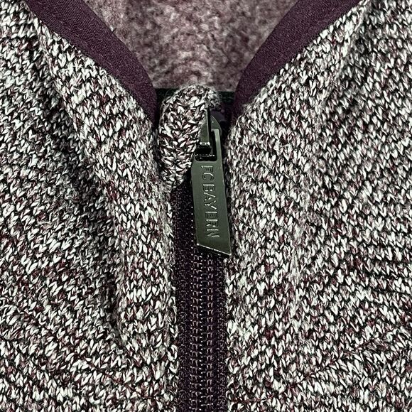 Bayern Munich Jacket Womens XS Burgundy Hooded Hybrid Pullover Soccer Fan Gear - Picture 4 of 14